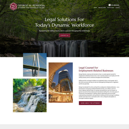 George Reardon, Attorney and Counselor at Law Site Preview