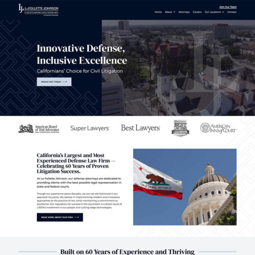 La Follette Johnson Dehaas Fesler & Ames Site Preview