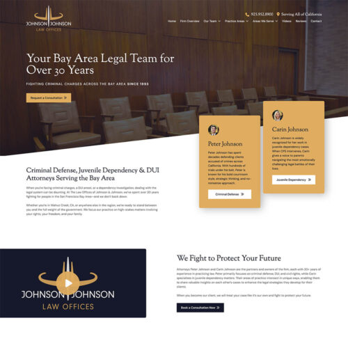 Johnson & Johnson Site Preview