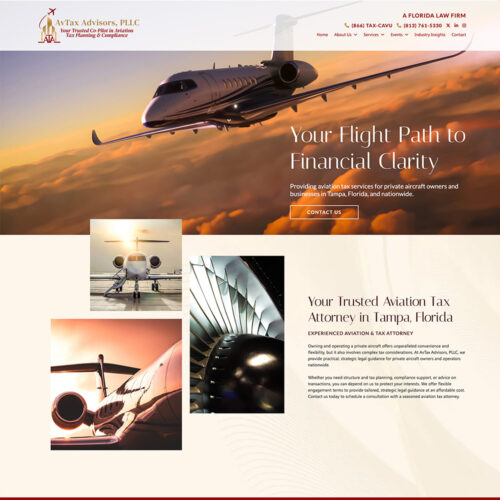 AV Tax Advisors, PLLC Site Preview