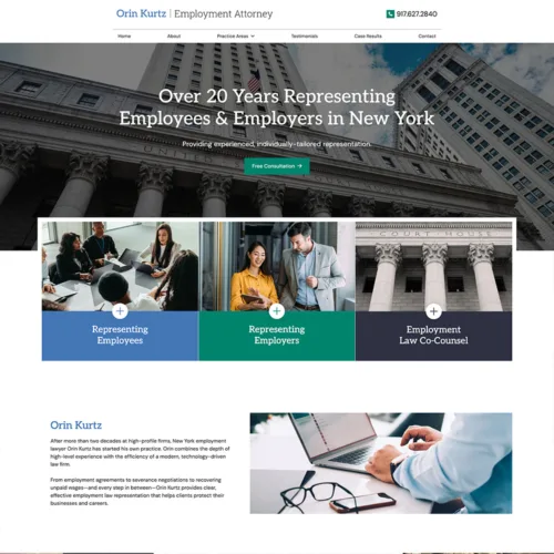 Orin Kurtz Site Preview