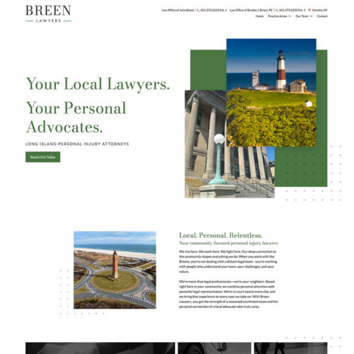 Breen Lawyers Site Preview