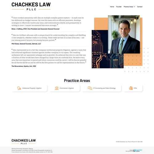 Chachkes Law PLLC Site Preview