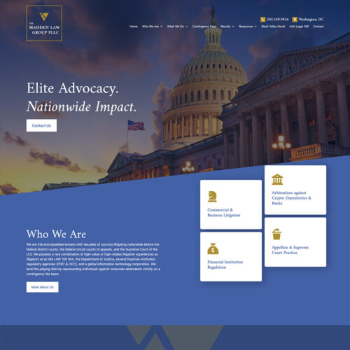 The Madden Law Group Site Preview
