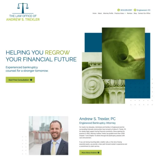 Law Office of Andrew S. Trexler Site Preview