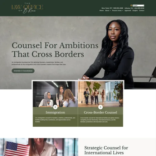 The Law Office of B. Kanu LLC Site Preview