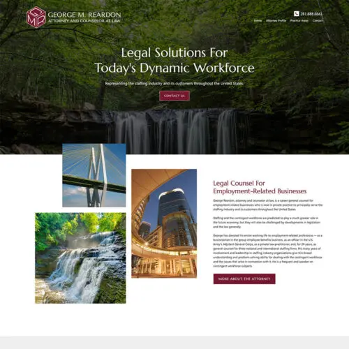 George Reardon, Attorney and Counselor at Law Site Preview