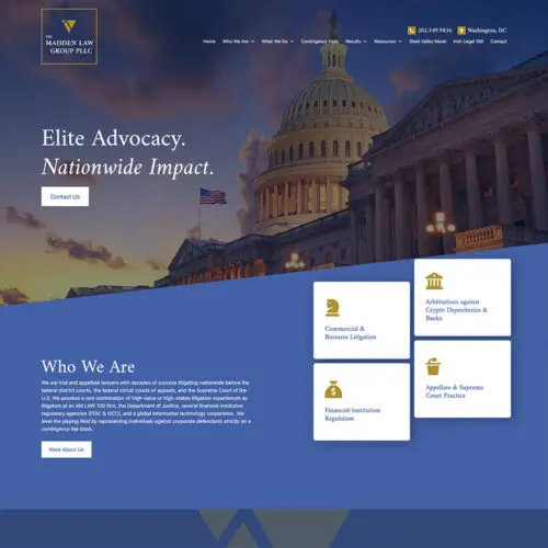 The Madden Law Group Site Preview